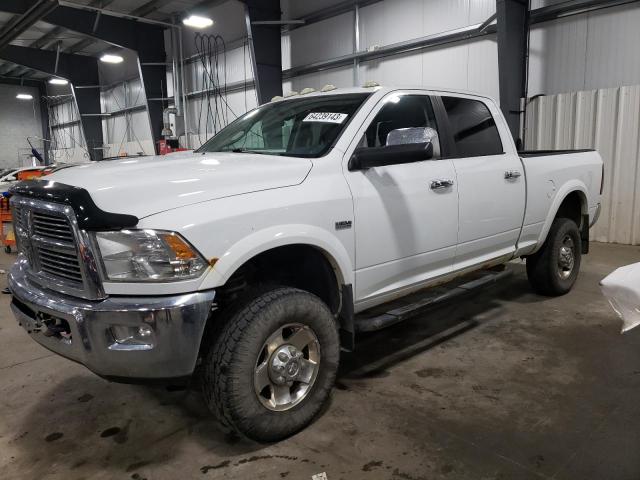 3C6TD5FT8CG211437 - 2012 DODGE RAM 2500 LARAMIE WHITE photo 1