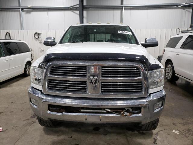 3C6TD5FT8CG211437 - 2012 DODGE RAM 2500 LARAMIE WHITE photo 5