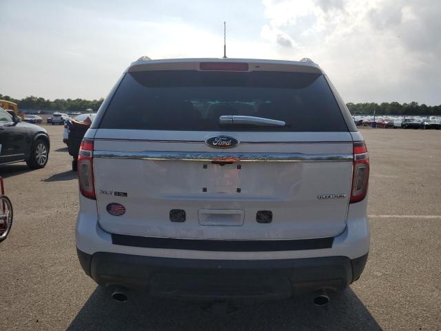 1FM5K7D82DGB07620 - 2013 FORD EXPLORER XLT WHITE photo 6