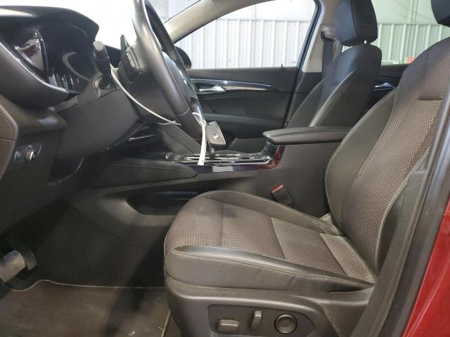 LRBAZLR41MD166817 - 2021 BUICK ENVISION PREFERRED RED photo 7