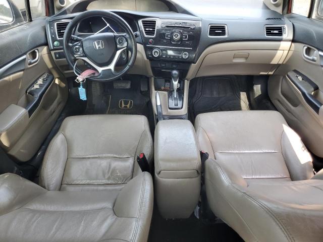 19XFB2F90DE250888 - 2013 HONDA CIVIC EXL 栗色 照片 8