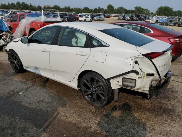 2HGFC2F80KH506275 - 2019 HONDA CIVIC SPORT WHITE photo 2