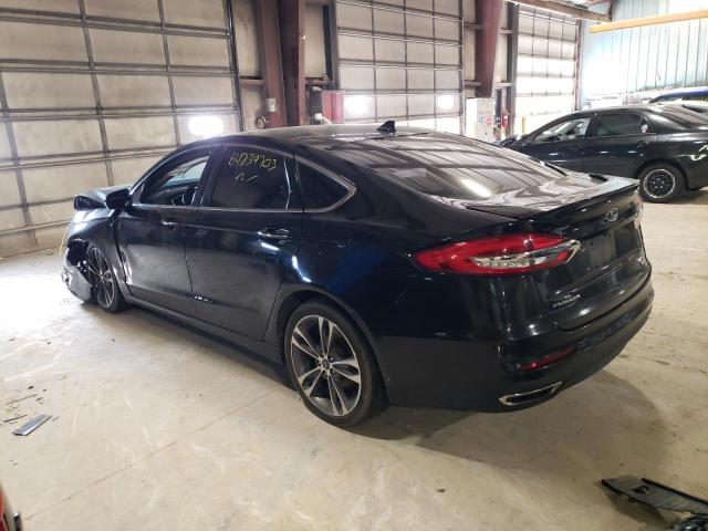 3FA6P0D95LR174980 - 2020 FORD FUSION TITANIUM BLACK photo 2