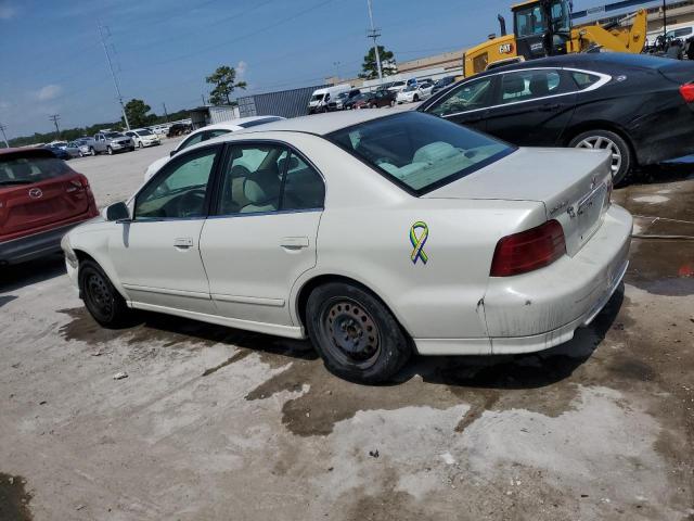 4A3AA46G31E032536 - 2001 MITSUBISHI GALANT ES WHITE photo 2