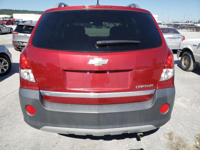 3GNAL2EK2CS558227 - 2012 CHEVROLET CAPTIVA SPORT RED photo 6