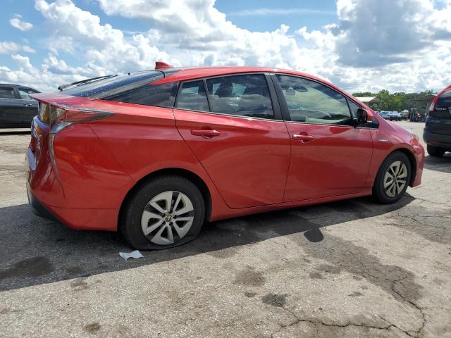 JTDKBRFU7J3074842 - 2018 TOYOTA PRIUS RED photo 3