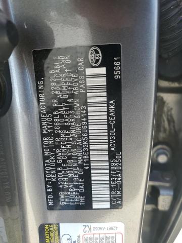 4T1BE32K56U694143 - 2006 TOYOTA CAMRY LE GRAY photo 12