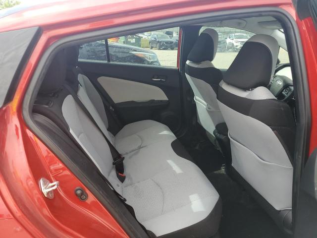 JTDKAMFU4N3190236 - 2022 TOYOTA PRIUS NIGHT SHADE RED photo 10