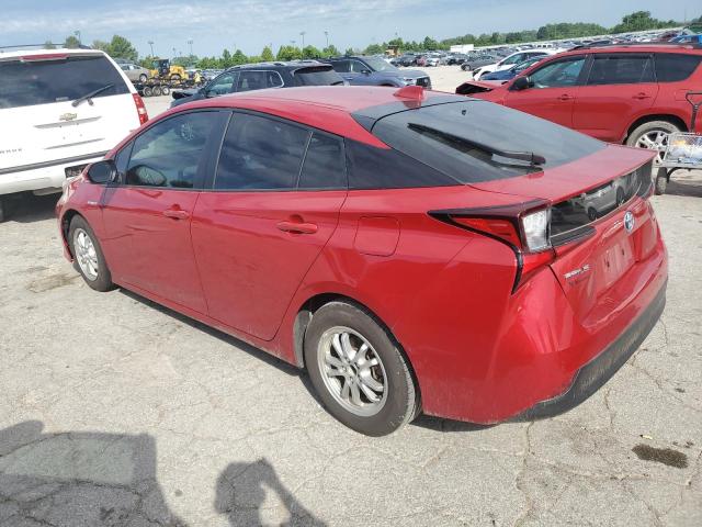 JTDKAMFU4N3190236 - 2022 TOYOTA PRIUS NIGHT SHADE RED photo 2