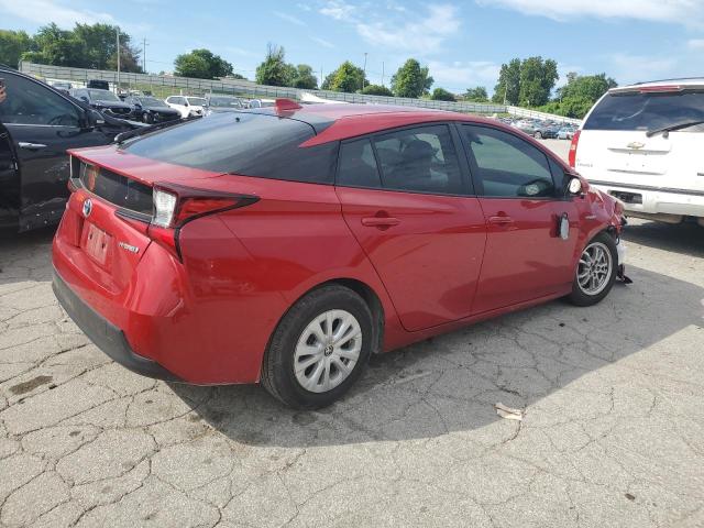JTDKAMFU4N3190236 - 2022 TOYOTA PRIUS NIGHT SHADE RED photo 3