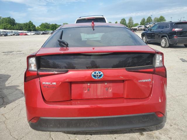 JTDKAMFU4N3190236 - 2022 TOYOTA PRIUS NIGHT SHADE RED photo 6