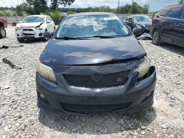 1NXBU4EE5AZ291920 - 2010 TOYOTA COROLLA BASE შავი ფოტო 5
