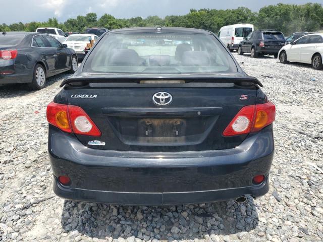 1NXBU4EE5AZ291920 - 2010 TOYOTA COROLLA BASE შავი ფოტო 6