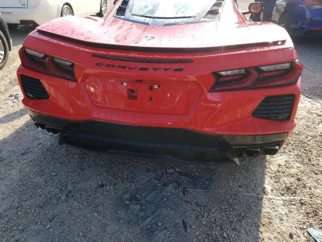 1G1Y82D40L5101673 - 2020 CHEVROLET CORVETTE STINGRAY 3LT RED photo 6