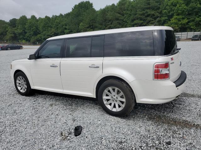 2FMGK5CC3BBD37027 - 2011 FORD FLEX SEL WHITE photo 2