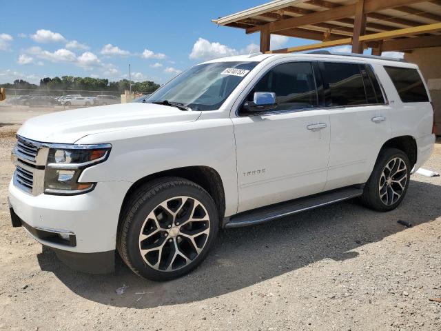 1GNSCCKC1FR691057 - 2015 CHEVROLET TAHOE C1500 LTZ WHITE photo 1