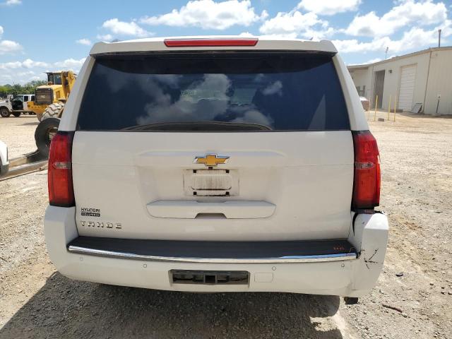 1GNSCCKC1FR691057 - 2015 CHEVROLET TAHOE C1500 LTZ WHITE photo 6