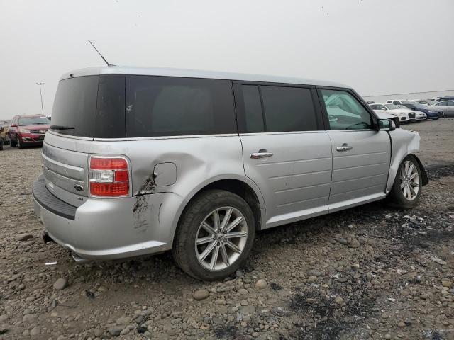 2FMHK6D8XJBA01720 - 2018 FORD FLEX LIMITED SILVER photo 3