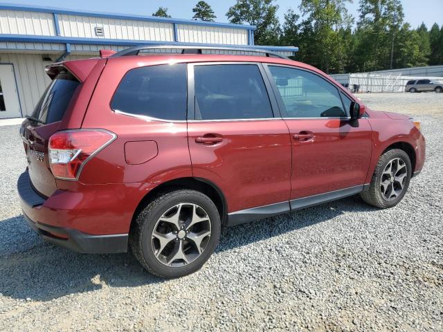 JF2SJGDC7GH464161 - 2016 SUBARU FORESTER 2.0XT PREMIUM MAROON photo 3