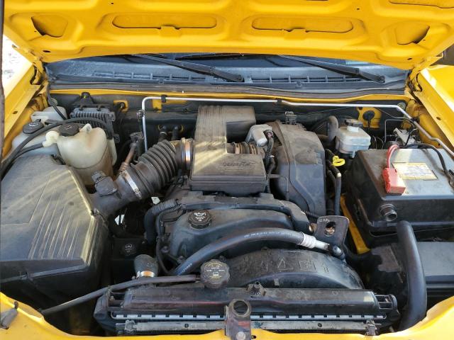 1GCDT136158109042 - 2005 CHEVROLET COLORADO YELLOW photo 11