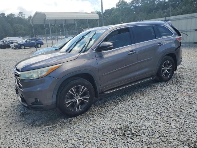 2016 TOYOTA HIGHLANDER XLE, 