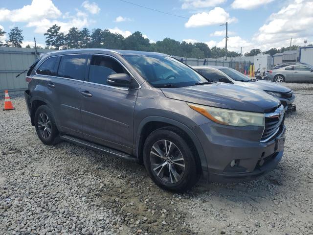 5TDKKRFH6GS127573 - 2016 TOYOTA HIGHLANDER XLE 石墨色 照片 4