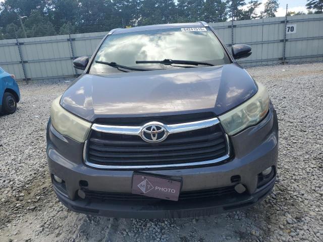5TDKKRFH6GS127573 - 2016 TOYOTA HIGHLANDER XLE 石墨色 照片 5