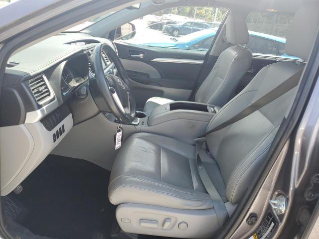 5TDKKRFH6GS127573 - 2016 TOYOTA HIGHLANDER XLE 石墨色 照片 7