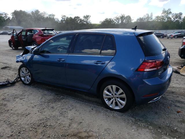 3VWB17AU4JM282705 - 2018 VOLKSWAGEN GOLF S BLUE photo 2