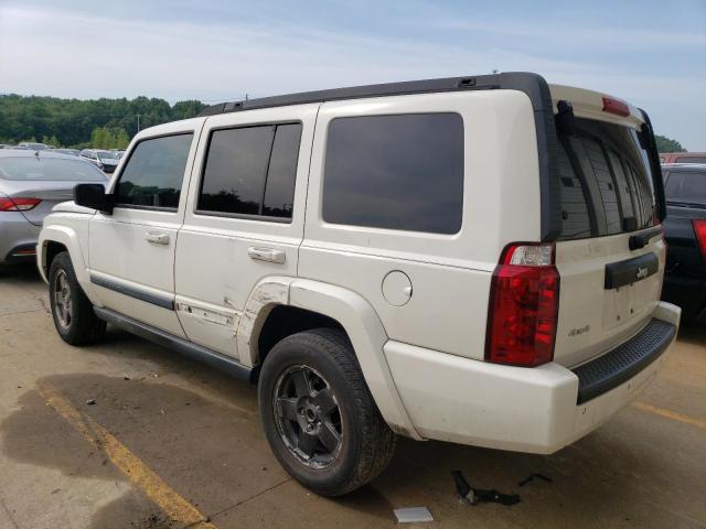 1J8HG48K37C700883 - 2007 JEEP COMMANDER WHITE photo 2