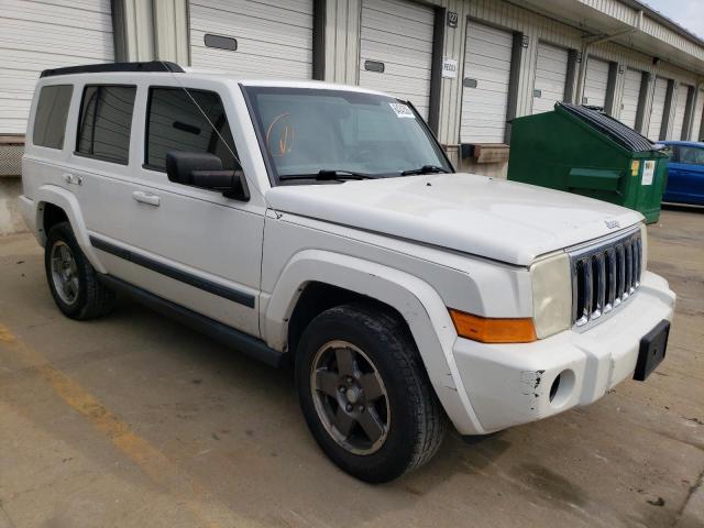 1J8HG48K37C700883 - 2007 JEEP COMMANDER WHITE photo 4