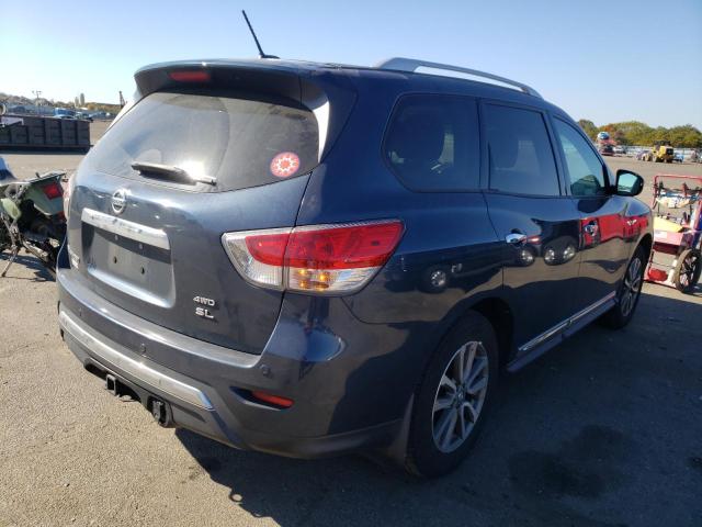 5N1AR2MM5EC641732 - 2014 NISSAN PATHFINDER S 蓝色 照片 4