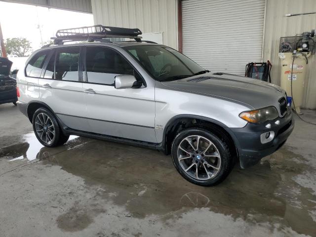 5UXFB53595LV16046 - 2005 BMW X5 4.4I SILVER photo 4