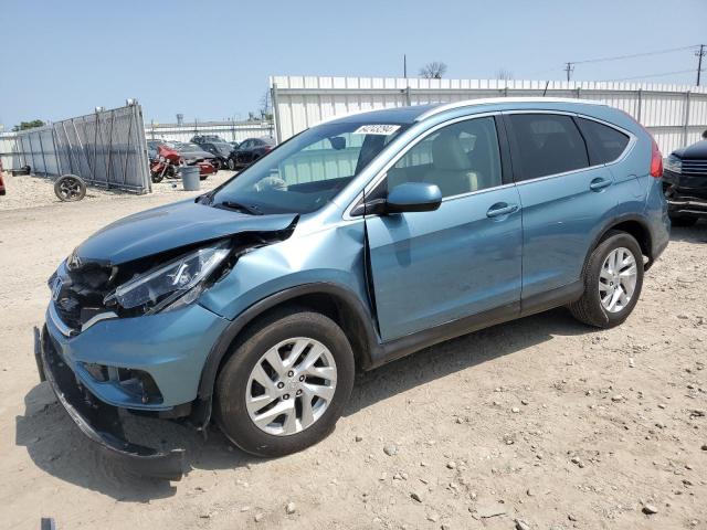 5J6RM4H79GL021999 - 2016 HONDA CR-V EXL TURQUOISE photo 1