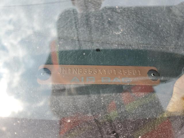 JM1NB353XY0145501 - 2000 MAZDA MX-5 MIATA BASE BLUE photo 12