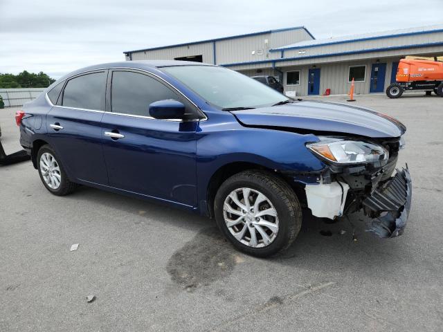 3N1AB7AP8KL602916 - 2019 NISSAN SENTRA S 蓝色 照片 4