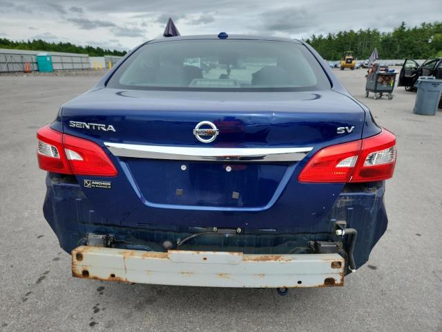 3N1AB7AP8KL602916 - 2019 NISSAN SENTRA S 蓝色 照片 6