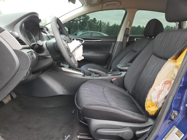 3N1AB7AP8KL602916 - 2019 NISSAN SENTRA S 蓝色 照片 7