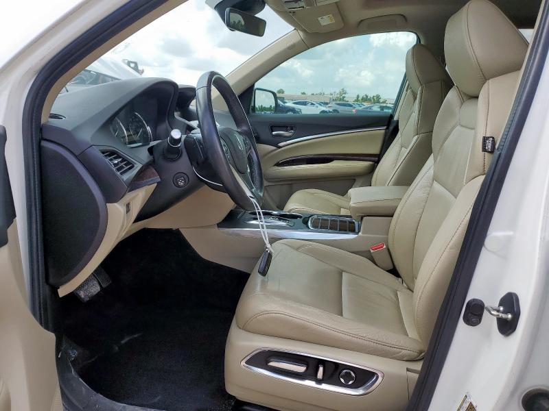 5J8YD3H3XKL005863 - 2019 ACURA MDX Սպիտակ լուսանկար 7