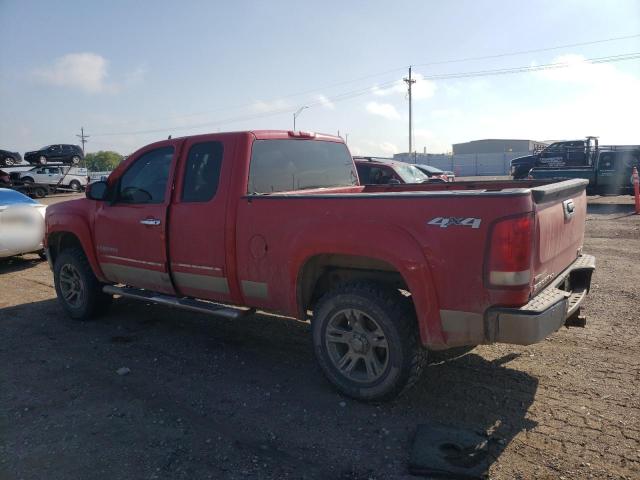 1GTEK19077Z595136 - 2007 GMC NEW SIERRA K1500 RED photo 2