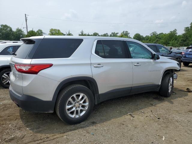 1GNERFKW2KJ255754 - 2019 CHEVROLET TRAVERSE LS SILVER photo 3