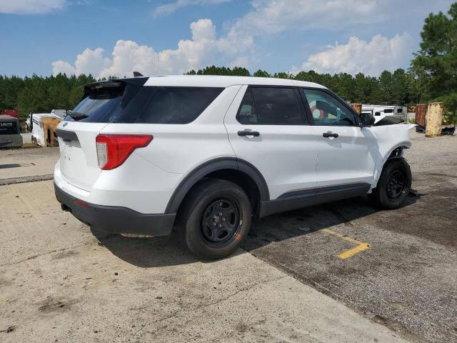 1FM5K8AB8PGB11195 - 2023 FORD EXPLORER POLICE INTERCEPTOR WHITE photo 3