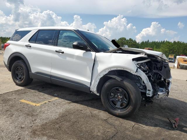 1FM5K8AB8PGB11195 - 2023 FORD EXPLORER POLICE INTERCEPTOR WHITE photo 4