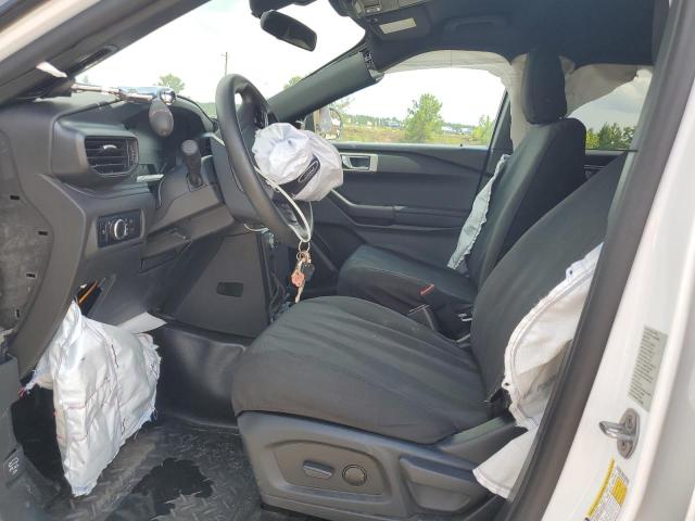 1FM5K8AB8PGB11195 - 2023 FORD EXPLORER POLICE INTERCEPTOR WHITE photo 7