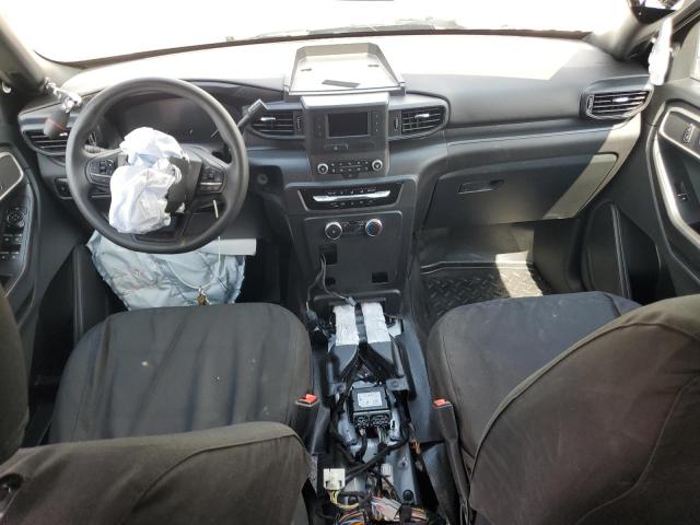 1FM5K8AB8PGB11195 - 2023 FORD EXPLORER POLICE INTERCEPTOR WHITE photo 8