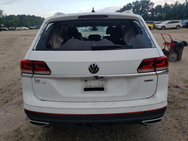 1V2BR2CA0MC509152 - 2021 VOLKSWAGEN ATLAS SEL WHITE photo 6