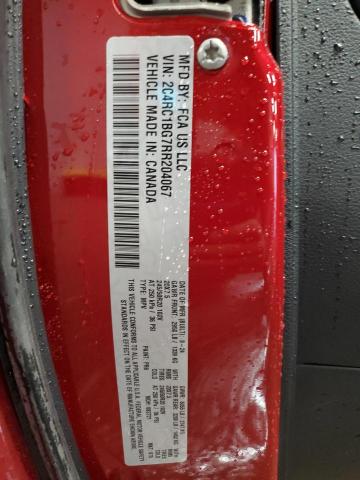 2C4RC1BG7RR204067 - 2024 CHRYSLER PACIFICA TOURING L RED photo 14