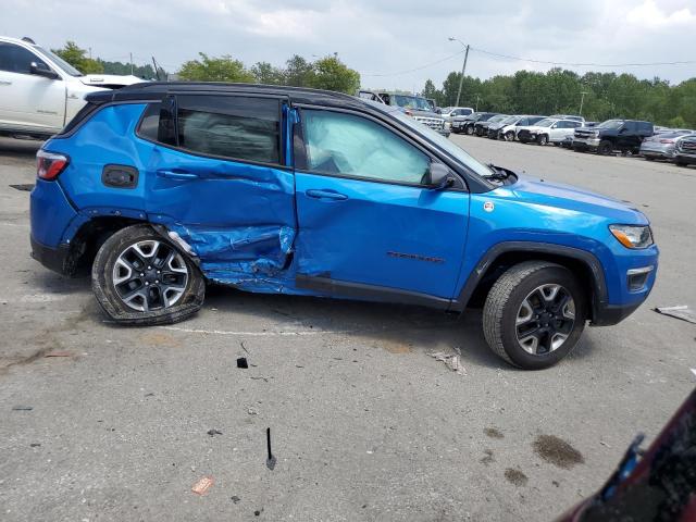 3C4NJDDB6JT129855 - 2018 JEEP COMPASS TRAILHAWK BLUE photo 4