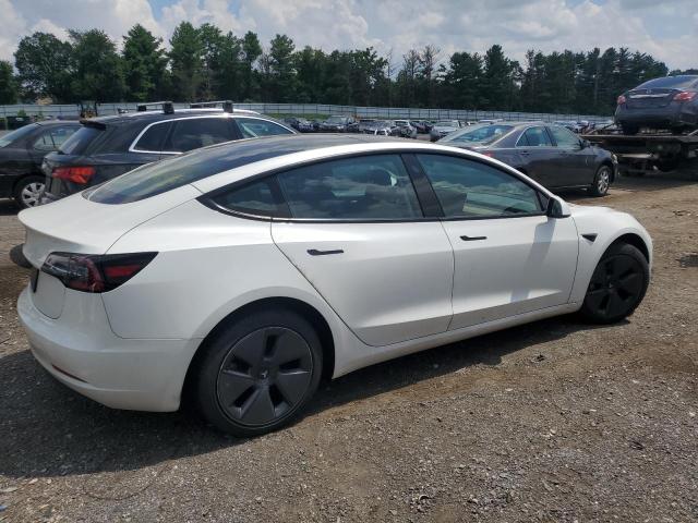5YJ3E1EA1PF487081 - 2023 TESLA MODEL 3 WHITE photo 3