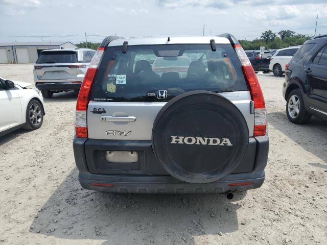 SHSRD78525U301309 - 2005 HONDA CR-V LX SILVER photo 6